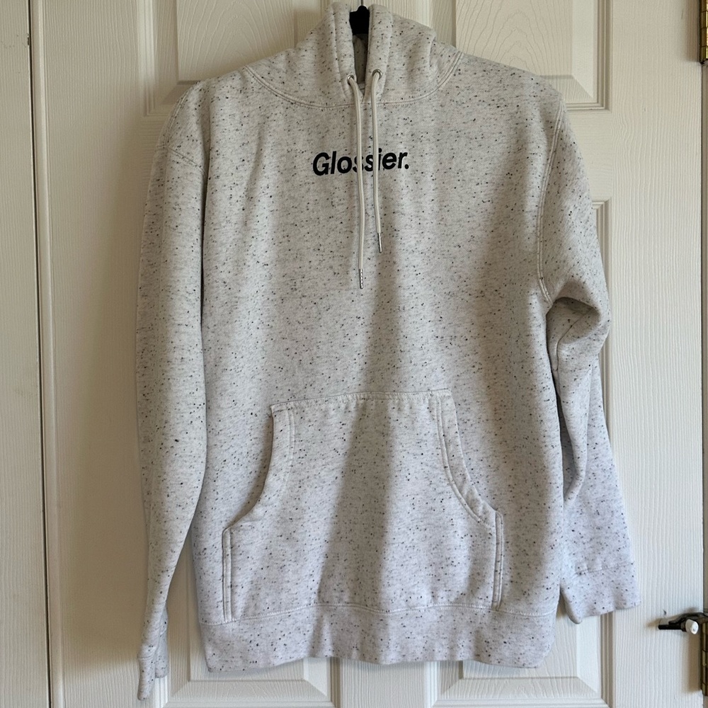 Glossier hoody unisex one size (over side)